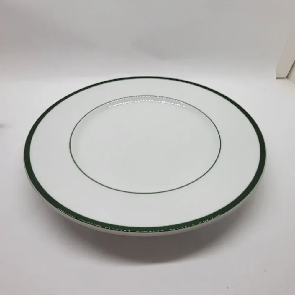 Williams Sonoma Brasserie Green Chop Plate 12 Inch Discontinued Pattern